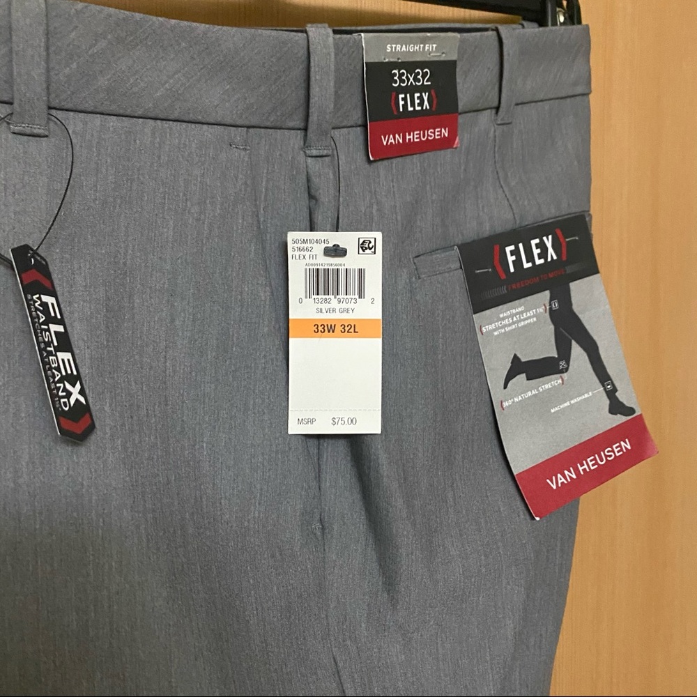 Van Heusen Men’s Dress Pants 33x32